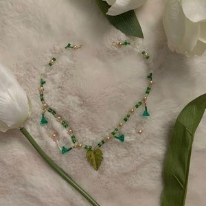 🌿⭐️ Lily of the valley choker necklace ⭐️🌿